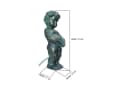 Arnusa Solar Wasserspeier Junge Kupfer-Bronze Teichfigur 31 cm Bild 1