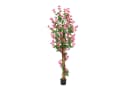 Arnusa Kunstpflanze Bougainvillea Rosa 180 cm mit Echtholz-Stamm Bild 2