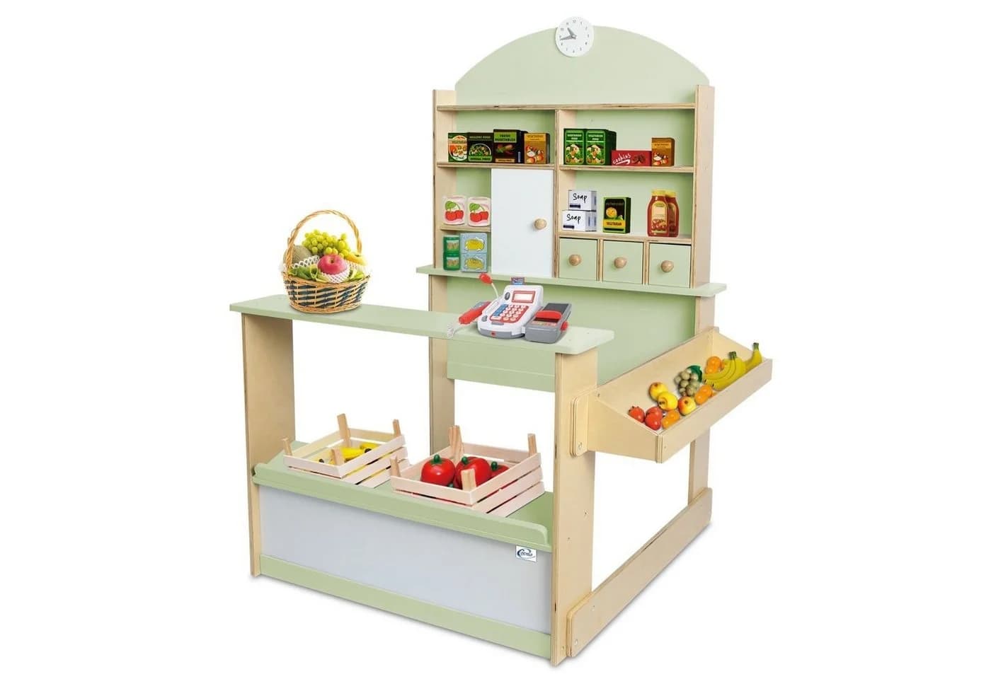 Coemo Kaufladen Lilly mintgrün/weiß Holz Spielzeug - Bild 3