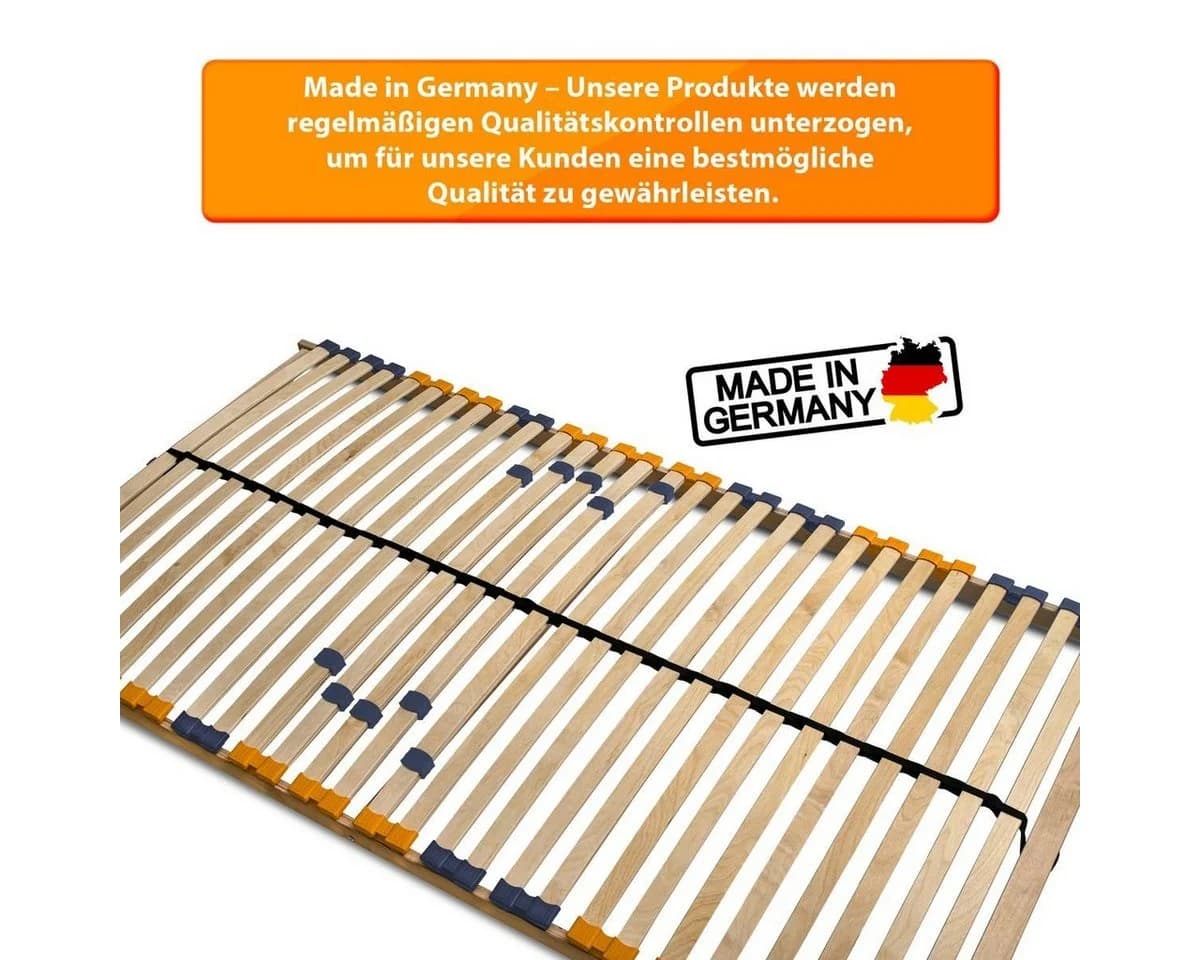 Coemo MULTIRA Lattenrost 2er Set 7-Zonen 90x200 cm - Bild 2