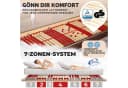 Coemo Lattenrost RUBY 7-Zonen Holzlattenrost 80x200 cm Bild 1