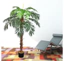 Decovego Künstliche Kokospalme 140 cm Bild 4