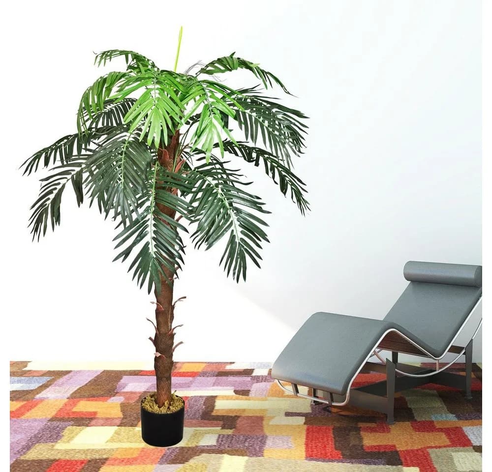 Decovego Künstliche Kokospalme 140 cm - Bild 4