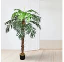 Decovego Künstliche Kokospalme 140 cm Bild 5