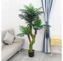 Decovego Kunstpalme Cycuspalme 165 cm mit Topf Grün Bild 3