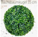 Decovego Buchsbaumkugel 35 cm Grün Kunstpflanze Deko Bild 1