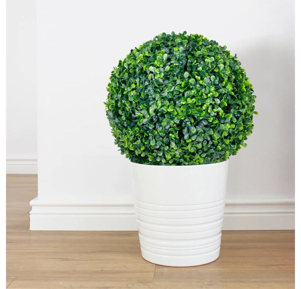 Decovego Buchsbaumkugel 35 cm Grün Kunstpflanze Deko - Bild 5