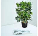Decovego Künstliche Schefflera 60 cm Grün Bild 3