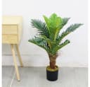 Decovego Kunstpalme Palmfarn 65 cm Grün Bild 1