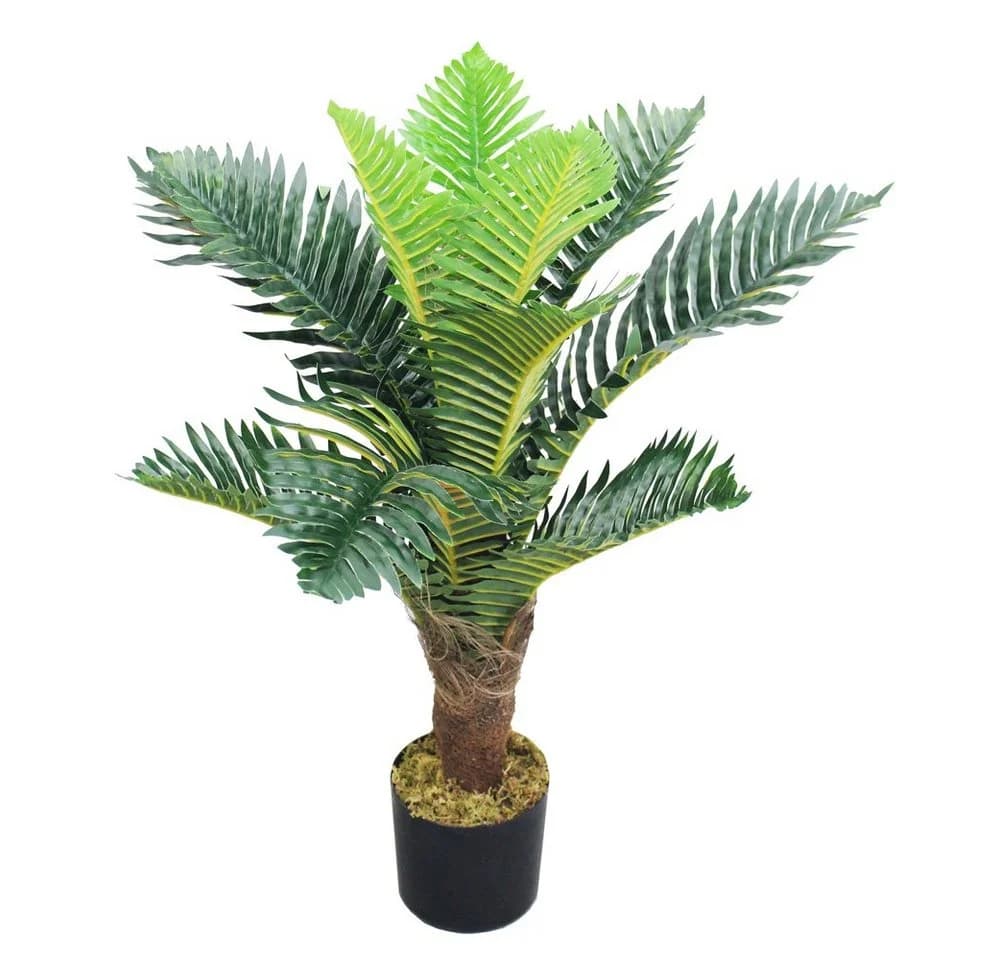 Decovego Kunstpalme Palmfarn 65 cm Grün - Bild 2