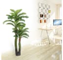 Decovego Künstliche Königspalme 140 cm Grün Bild 3