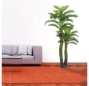 Decovego Künstliche Königspalme 140 cm Grün Bild 5