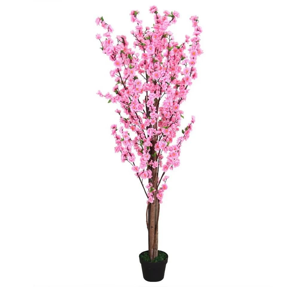Decovego Kunstbaum Pfirsichbaum 160 cm mit Topf - Bild 2