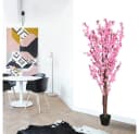 Decovego Kunstbaum Pfirsichbaum 160 cm mit Topf Bild 3
