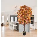 Decovego Kunstbaum Ginkgo 180 cm Echtholz Bild 3