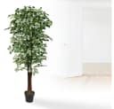 Kunstbaum Ficus Benjamin Kunstpflanze 180 cm Bild 3