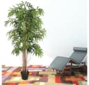 Decovego Kunstbambus 150 cm Grün mit Topf Bild 4