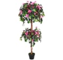 Drillingsblume Bougainvillea Kunstpflanze 150 cm Decovego Bild 2