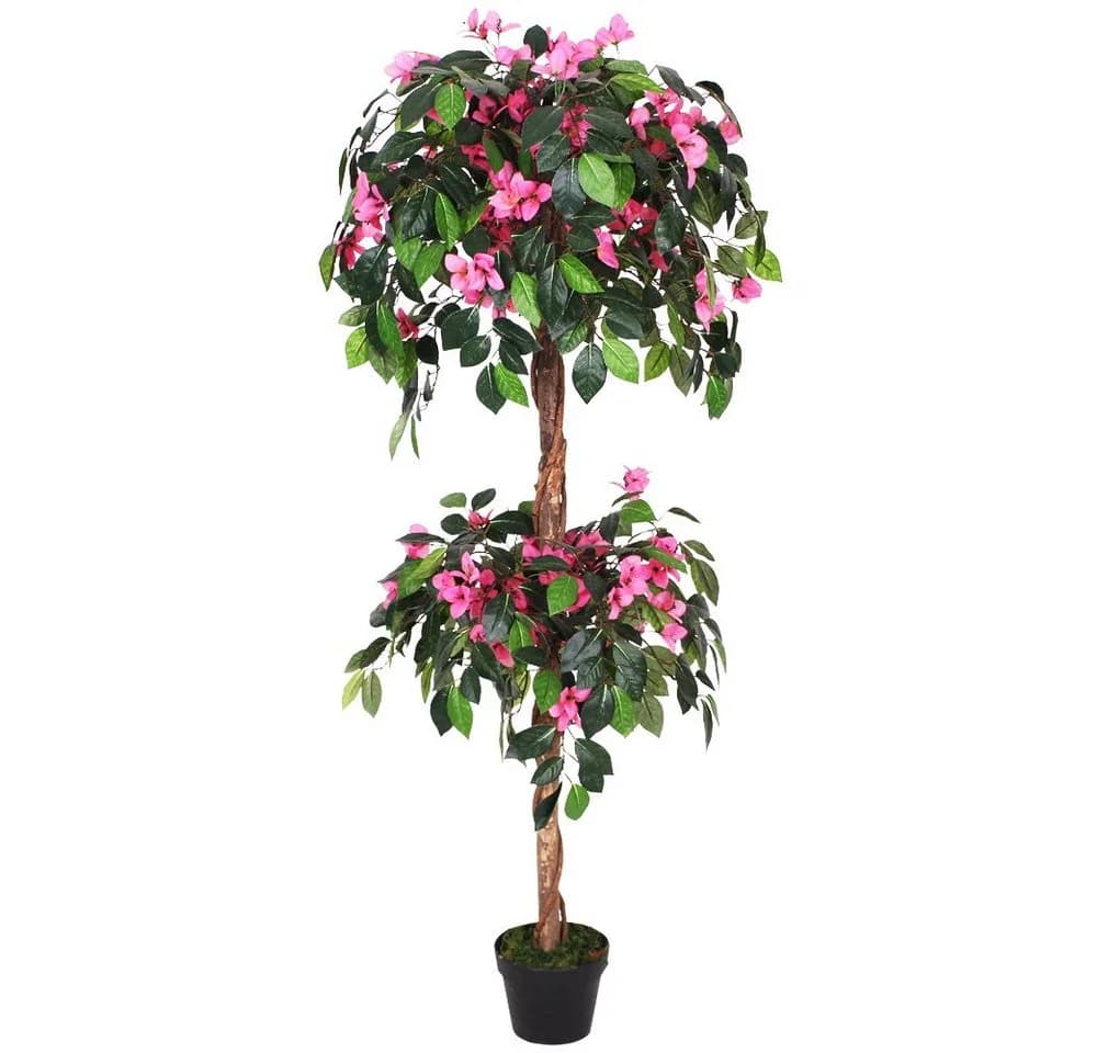 Drillingsblume Bougainvillea Kunstpflanze 150 cm Decovego - Bild 2
