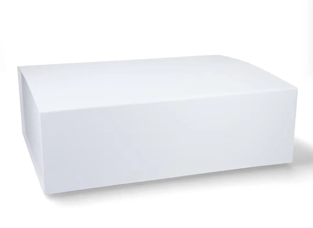 ideas in Boxes Geschenkbox Klappdeckel Weiß Papier
