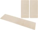 HANSE HOME Bettumrandung Shashi 3-tlg. Beige Polypropylen Bild 1