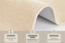 HANSE HOME Bettumrandung Shashi 3-tlg. Beige Polypropylen Bild 4
