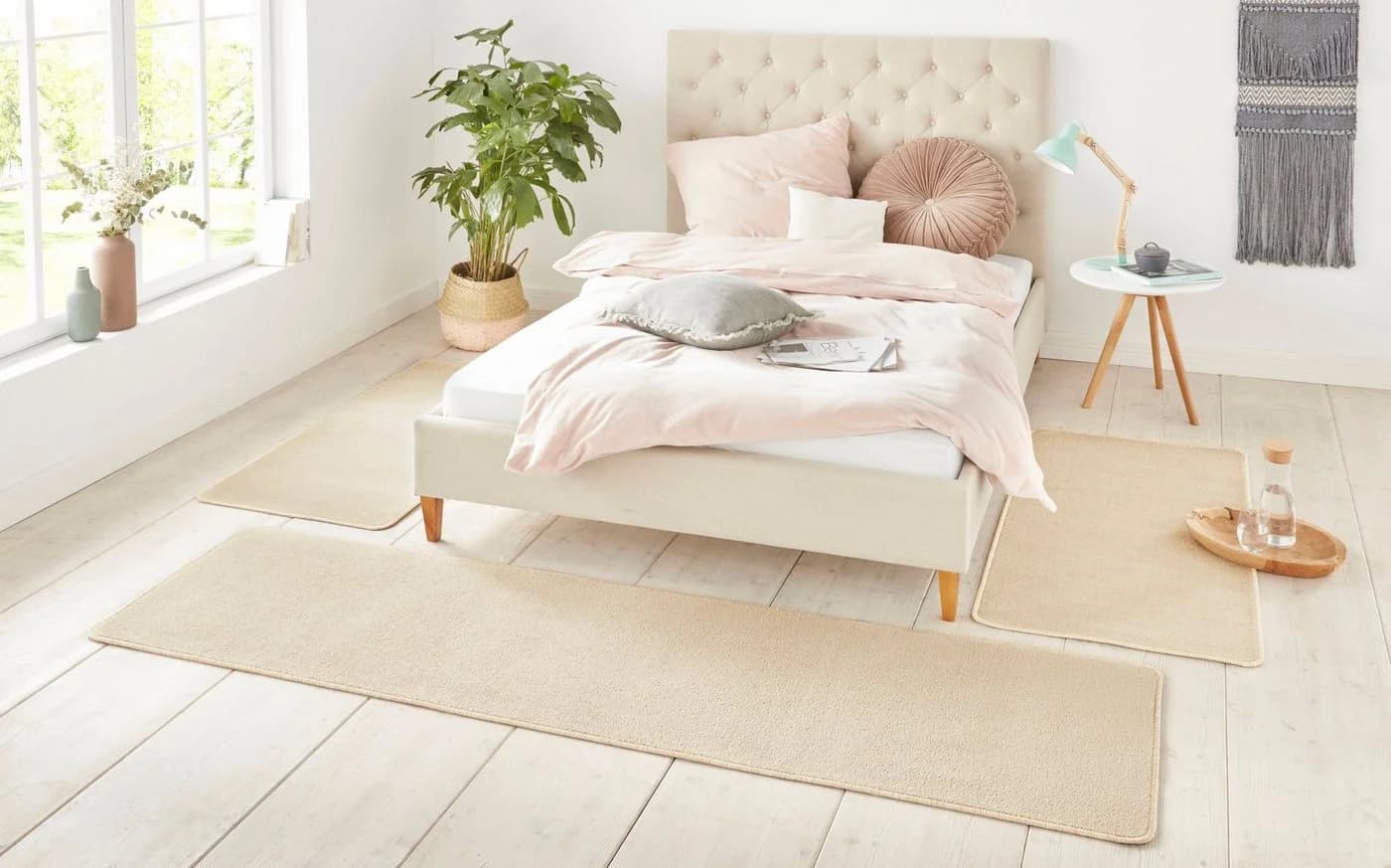 HANSE HOME Bettumrandung Shashi 3-tlg. Beige Polypropylen - Bild 5