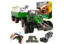 Esun RC-Traktor Ferngesteuert mit LED-Lichtern und Kippbarem Anhänger Bild 2