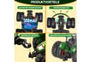 Esun RC-Traktor Ferngesteuert mit LED-Lichtern und Kippbarem Anhänger Bild 3