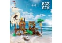 Esun Piratenschiff Wharf Bauspielzeug Mittelalterliches Piraten Bausteinset Bild 5