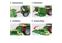Esun RC-Traktor Ferngesteuerter Mähdrescher Gelb 1:24 Bild 5