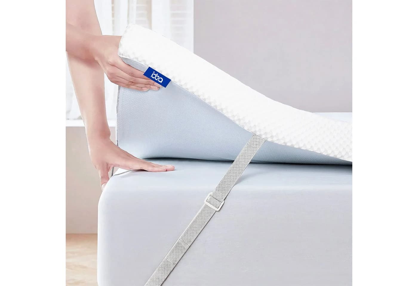Esun Gel Matratzen Topper 7,5 cm mit 7-Zonen-Ergonomie - Bild 2