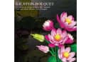 Esun Lotusblumen Botanisches Bauset Rosa 710 Teile Bild 1