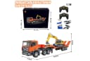 Esun RC-Truck Set 1:18 Ferngesteuerter LKW mit Bagger, 2.4GHz, Orange Bild 5