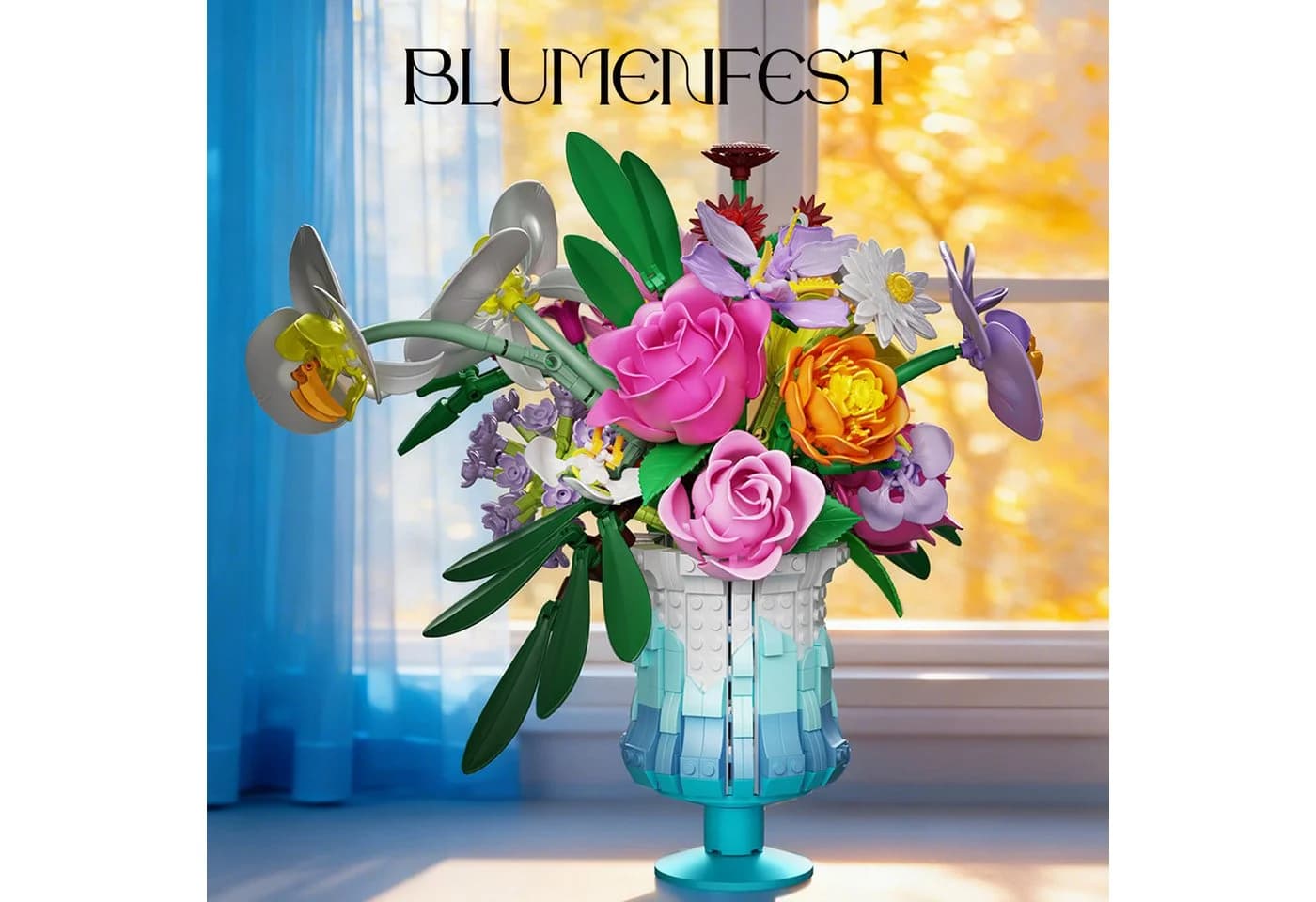 Blumensträuße Modell Baustein Kit