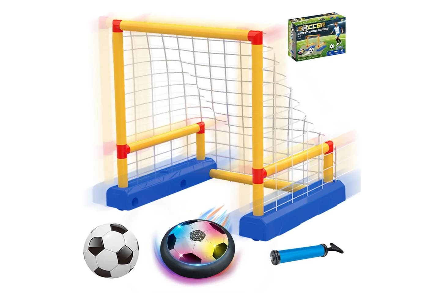 Esun Schwebender Indoor Air Power Fußball mit LED-Beleuchtung - Bild 2