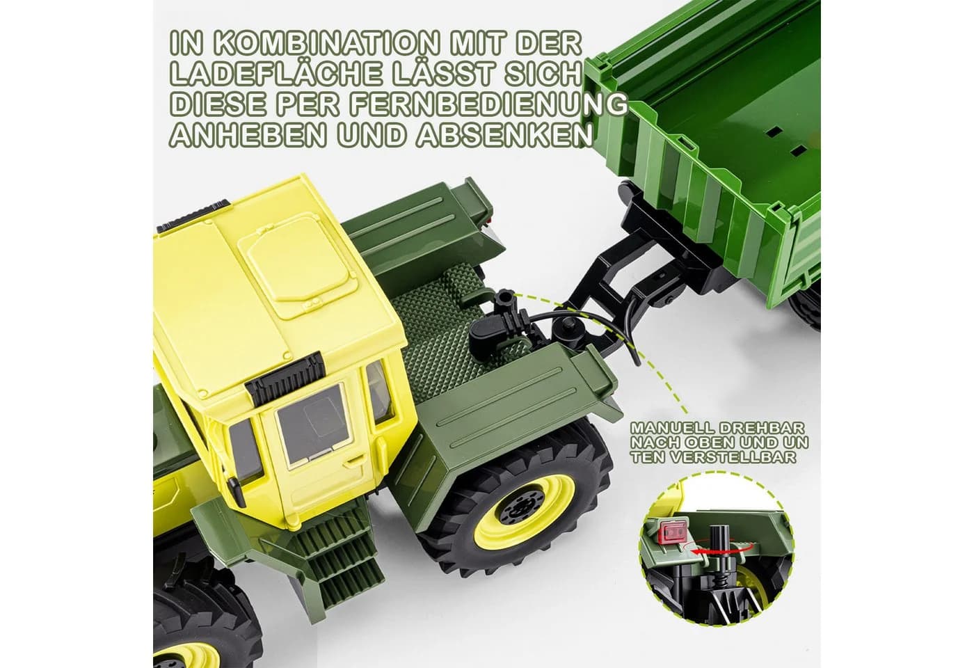 Esun RC-Traktor MB-trac 1000 1:24 Ferngesteuert mit Licht und Ton - Bild 5