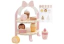Esun Spielküche Zubehör Dessert-Set Rosa Holz Bild 2
