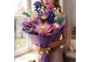 Esun Lotusblumen Botanisches Bauset 456 St. Rosa/Violett Klemmbausteine Bild 1