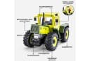 Esun RC-Traktor Mercedes-Benz MB-trac 1000 1:24 Grün Ferngesteuert mit LED Bild 5