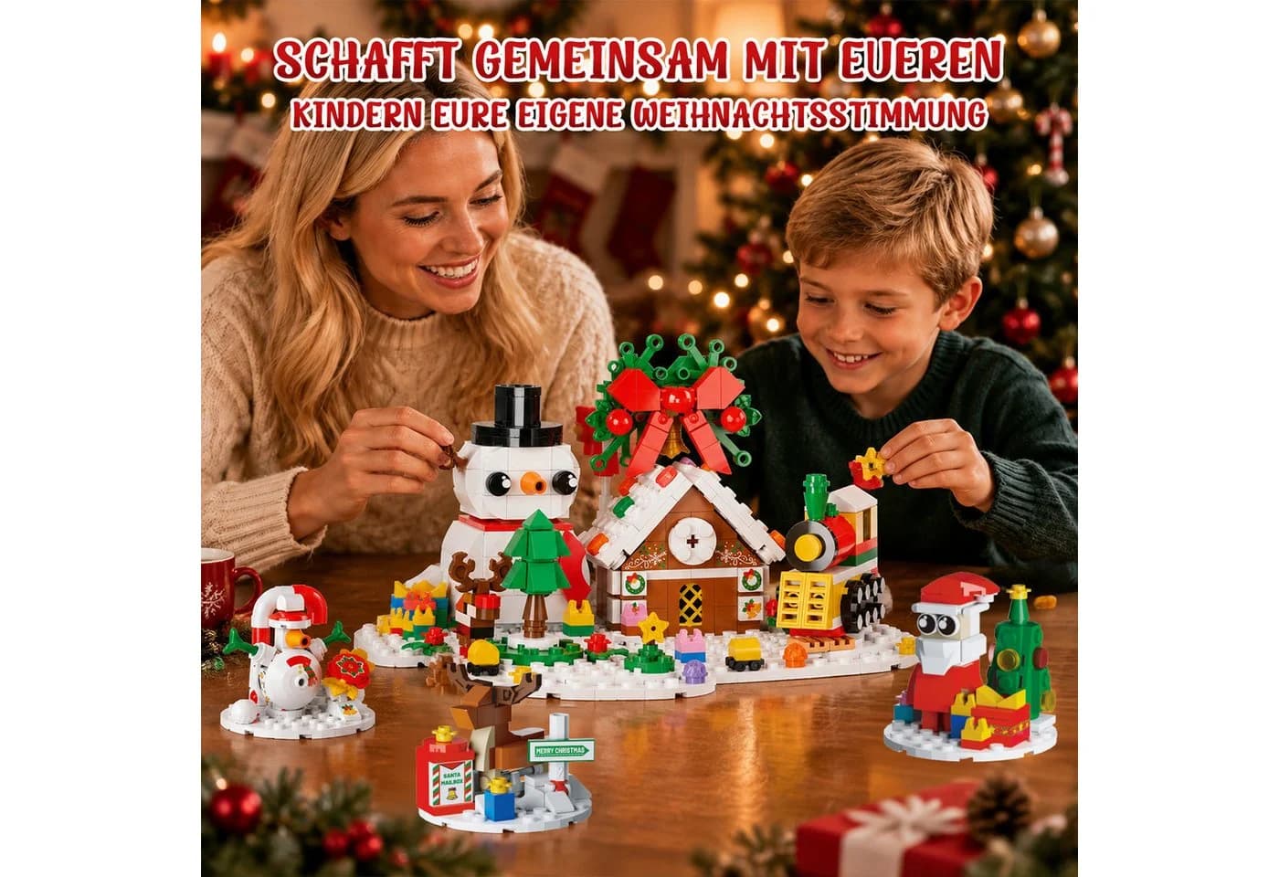 Esun Spielzeug-Adventskalender 2026 905-tlg Bauspielzeug 24 in 1 - Bild 5