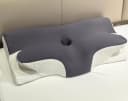 Esun Nackenstützkissen Orthopädisches Memory Foam Grau/Schwarz Bild 4