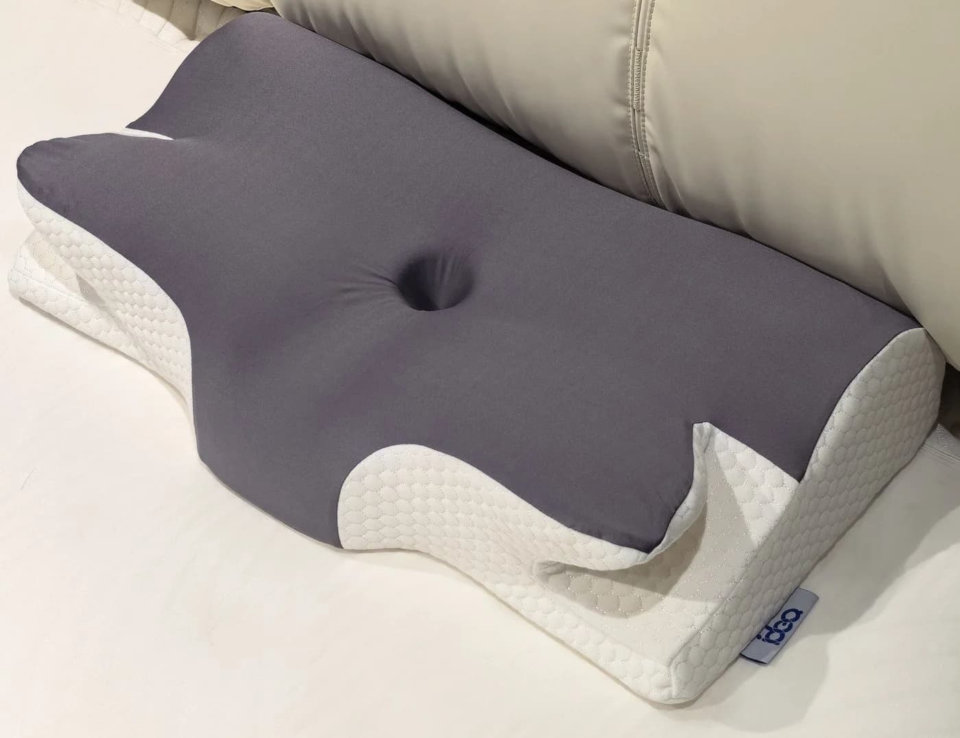 Esun Nackenstützkissen Orthopädisches Memory Foam Grau/Schwarz - Bild 5