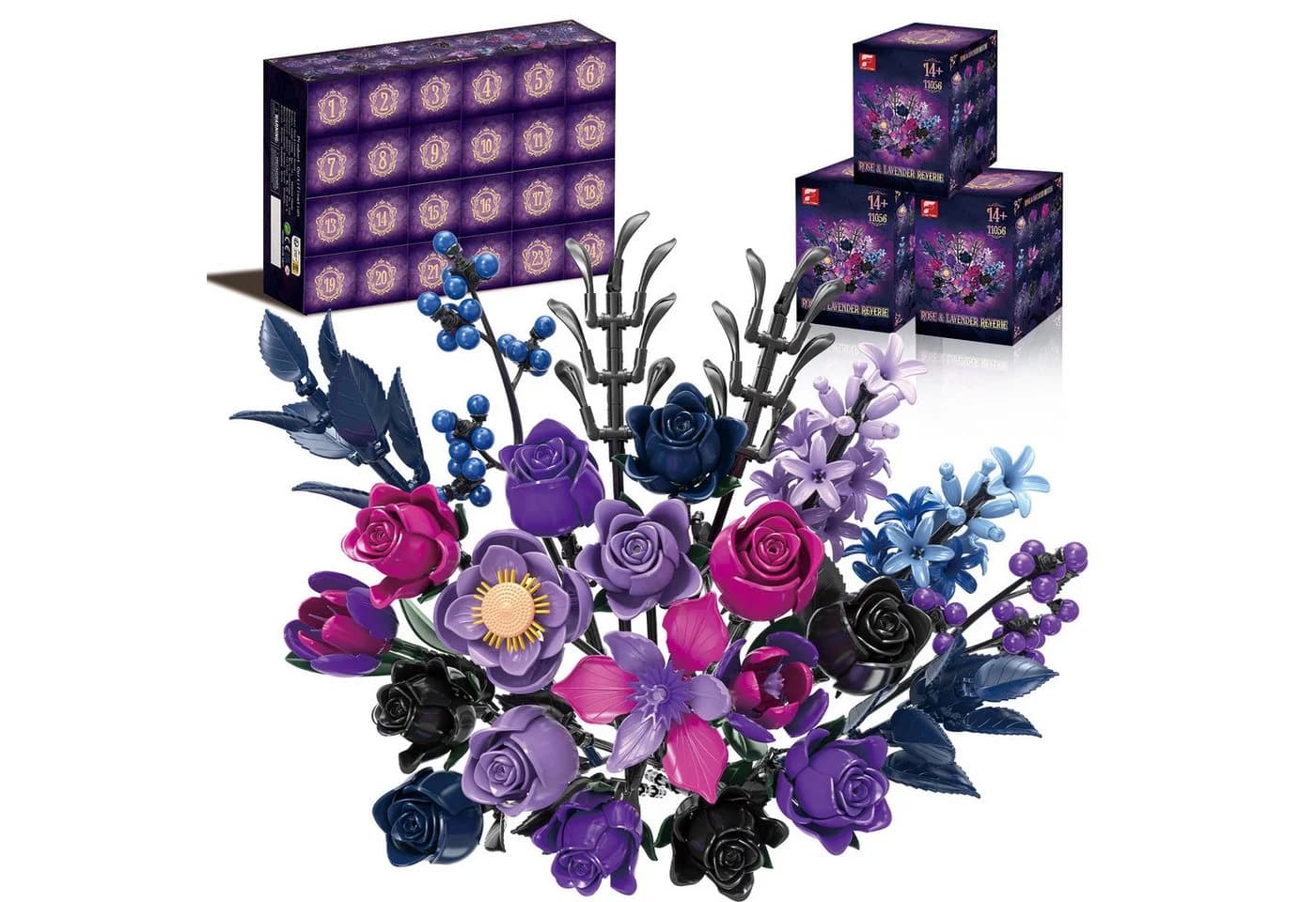 Esun Adventskalender 2026 Blumen Bauset 680-tlg - Bild 2