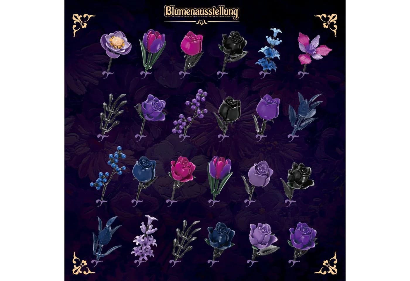 Esun Adventskalender 2026 Blumen Bauset 680-tlg - Bild 3