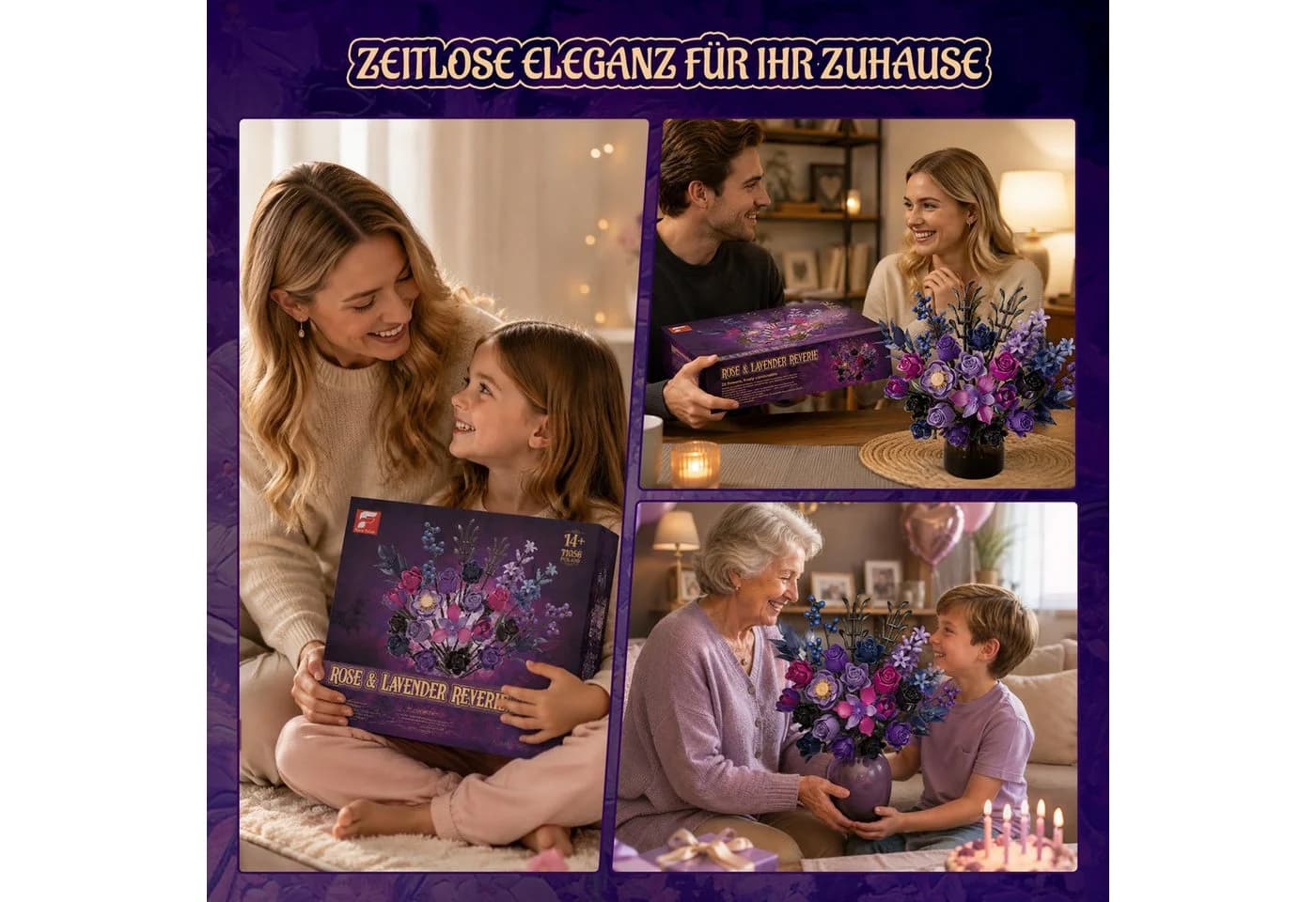 Esun Adventskalender 2026 Blumen Bauset 680-tlg - Bild 4