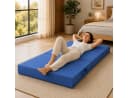 Best for You Klappmatratze 15 cm mit Visco H3 – Blau/Grau Bild 2