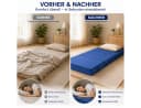 Best for You Klappmatratze 15 cm mit Visco H3 – Blau/Grau Bild 5