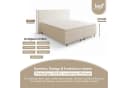 Best for Home Boxspringbett NEO mit Bonellfederkern & 5 cm Topper Bild 4