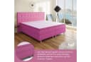 Best for Home Boxspringbett NEO Schwarz mit Bonellfederkern & Topper Bild 5